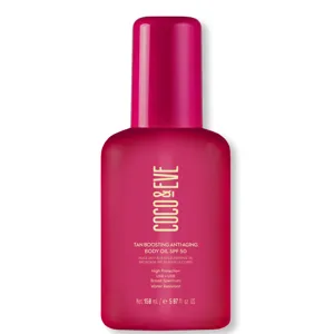 Coco & Eve Tan Boosting Anti-Aging Body Oil SPF50