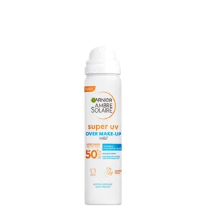 Garnier Ambre Solaire Over Makeup Super UV Protection Mist SPF 50+ With Hyaluronic Acid And Vitamin E