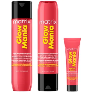 Matrix Glow Mania Colour Protecting Shampoo & Conditioner, With Mini Gloss Protecting Mask