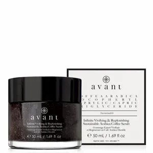Avant Skincare Infinite Vivifying And Replenishing Sustainable Arabica Coffee Scrub