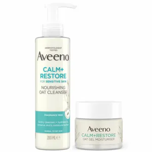 Aveeno Calm And Restore Sensitive Skin Best Seller Duo