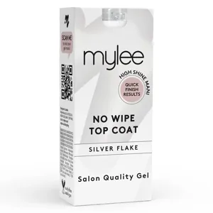 Mylee No Wipe Top Coat Silver Flake
