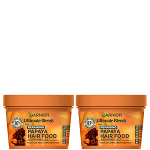 Garnier Ultimate Blends Papaya 3-In-1 Damaged Hair Mask Duo
