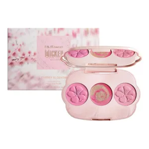 R.E.M. Beauty Wicked: For Good, Cherry Blossom Blush Palette