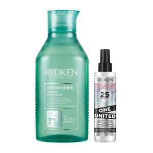 Redken Amino Mint Shampoo And One United Duo