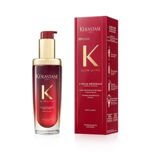 Kérastase Elixir Ultime Burgundy Rouge L'Huile Originale Hair Oil