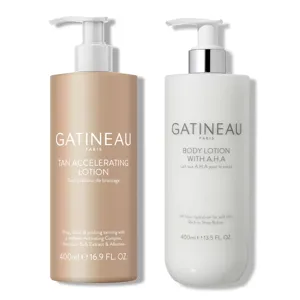 Gatineau Tan Accelerator & Aha Body Lotion Duo