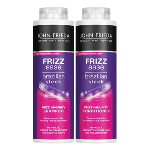 John Frieda Frizz Ease Brazilian Sleek Frizz Immunity Shampoo & Conditioner