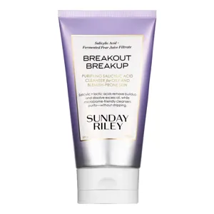 Sunday Riley Breakout Breakup Purifying Salicylic Acid Cleanser