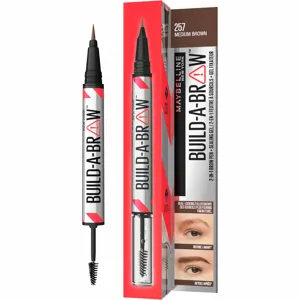 Maybelline Build-A-Brow 2 Easy Steps Eye Brow Pencil And Gel