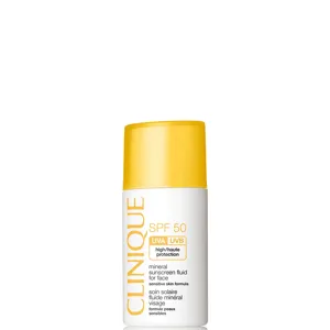 Clinique Mineral Fluido Spf 50 Para El Rostro Protección Solar