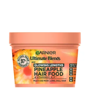 Garnier Ultimate Blends Glowing Lengths Pineapple And Amla Hair Food 3-In-1 Hair Mask Treatment