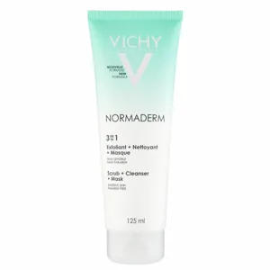 Vichy Normaderm 3-In-1 Cleansing + Scrub + Mask