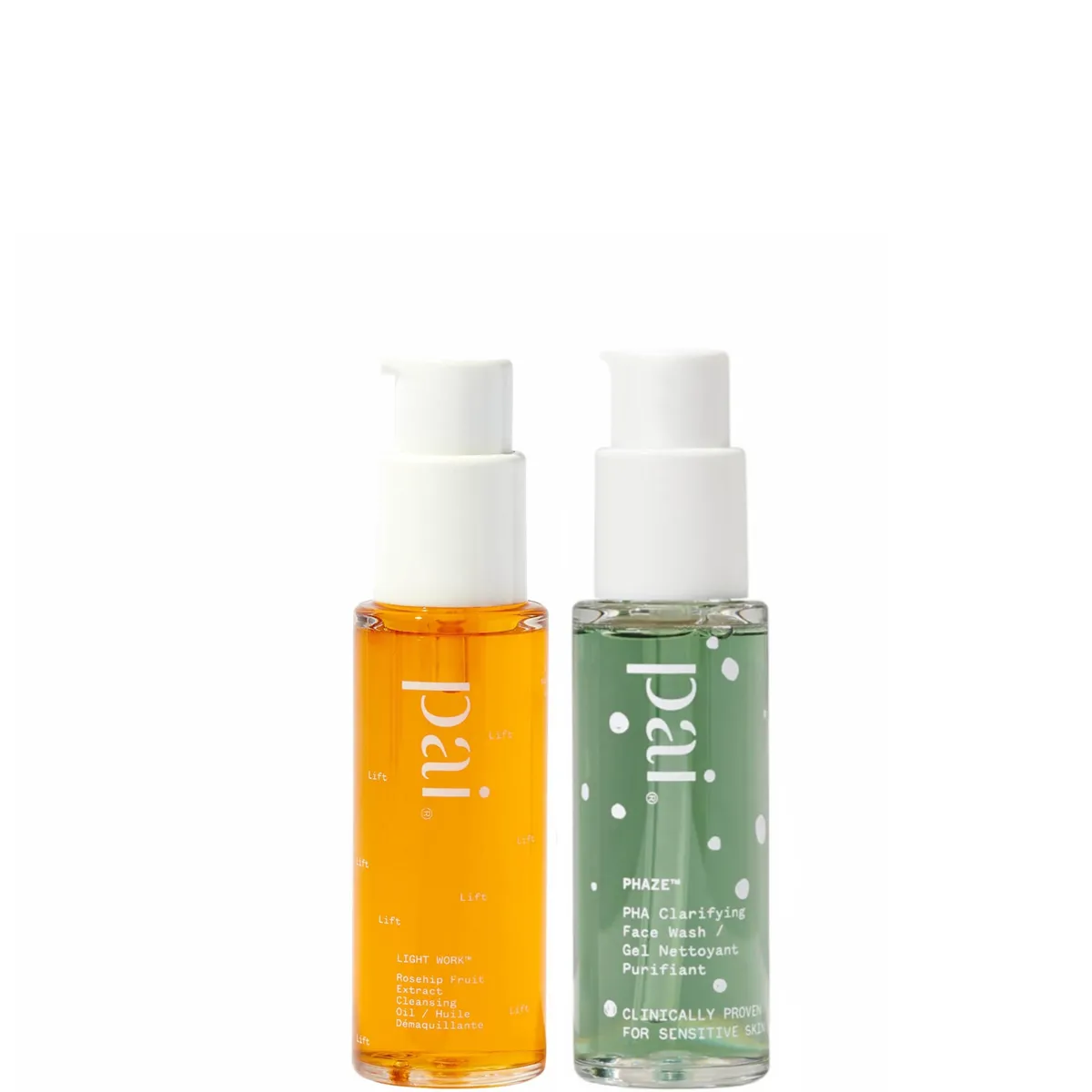 Pai Double Cleanse Duo - Light Work Rosehip Cleansing Oil And Phaze Rebalancing Pha Cleanser