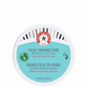 First Aid Beauty Discos Faciales Iluminadores Con Ácido Glicólico Y Láctico