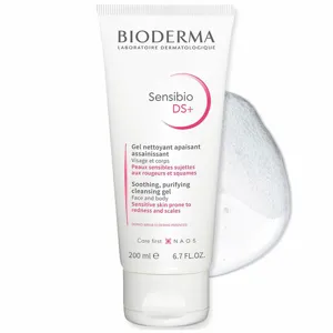 Bioderma Sensibio Ds+ Gel Nettoyant Gel Limpiador Purificante Calmante Dermatitis Seborreica Piel Sensible