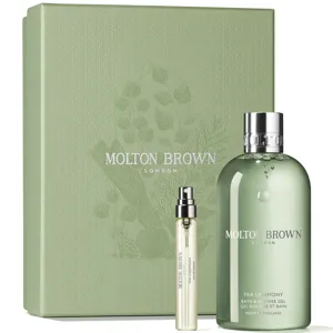 Molton Brown Starring a travel-sized perfume spray and