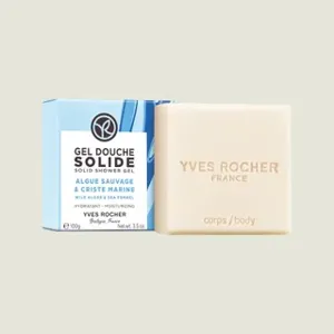 Yves Rocher Moisturizing Solid Shower Gel Wild Algae