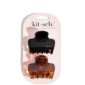 Kitsch Recycled Plastic Medium Puffy Claw Clips