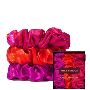 SILKE London Hair Scrunchies - Classic Mix
