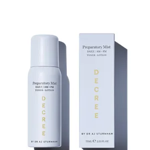 Decree this hydrating spray toner works