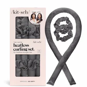 Kitsch Satin Heatless Curling Set