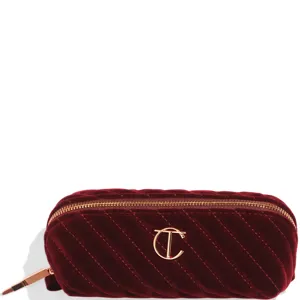 Charlotte Tilbury Organizer Velvet Makeup Bag