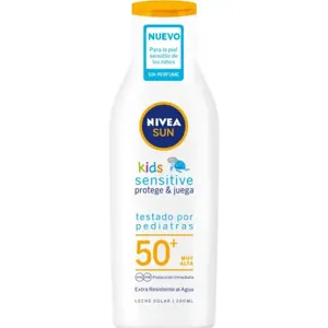 Nivea Sun Bronceador Leche Niños Piel Sensible Protección Solar