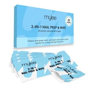 Mylee 2-In-1 Nail Prep And Wipe Wipes