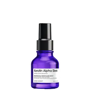 L'Oréal Professionnel Keratin Alpha Sleek Hair Serum Anti Frizz, Smoothing & Glass Shine