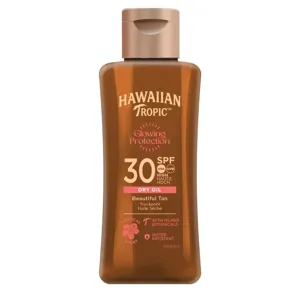 Hawaiian Tropic Glowing Protection Dry Oil Spf30 Protección Solar