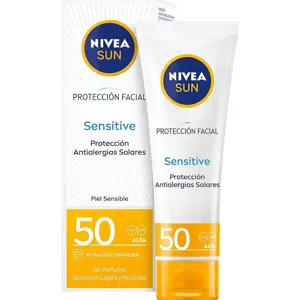 Nivea Protección Facial Uv Sensitive Transpirable Spf 50 Protección Solar