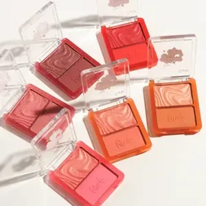 RUDE COSMETICS The Glow Up! Matte & Shimmer Blush Duo