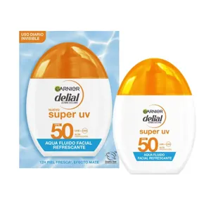 Garnier Agua Fluido Facial Refrescante Fps 50 Invisible Protección Solar