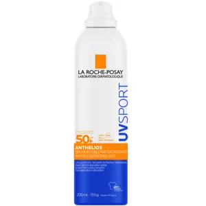 La Roche-Posay Anthelios Uv Sport Invisible Refreshing Mist Spf50+ With Vitamin E + Glycerin + And La Roche Posay Thermal Water