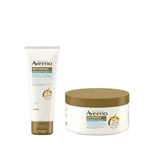 Aveeno Skin Renewal Scrub & Smooth Cream Duo