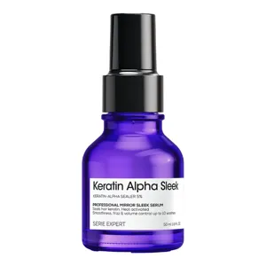 L'Oréal Professionnel Keratin Alpha Sleek Hair Serum, Anti Frizz, Heat Protection, Smoothing & Glass