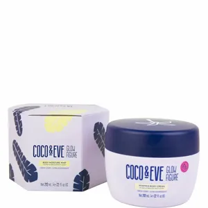 Coco & Eve Glow Figure Whipped Body Cream Lychee And Dragon Fruit Scent