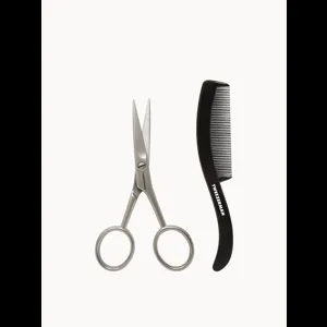 Tweezerman G.E.A.R. Moustache Scissors & Comb