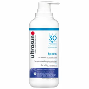 Ultrasun Transparent Sun Protection Sports Gel Spf30