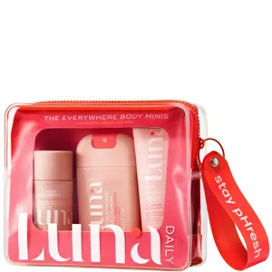 Luna Daily The Everywhere Body Minis Starter Set Hydrating Fresh Cotton