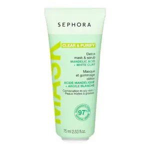 Sephora Collection Detox-Peelingmaske - Mit Mandelsäure Und Weißer Tonerde - Masque & Gommage Purifiant 2En1