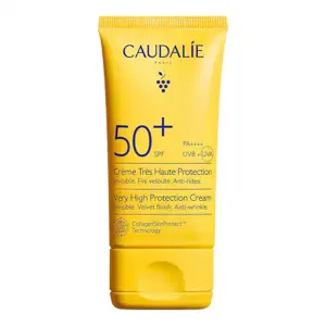 Caudalie Protector Solar - Crema Muy Alta Protección Spf50+