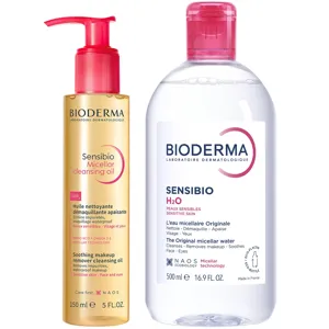 Bioderma Sensibio Soothing & Nourishing Double Cleansing Routine