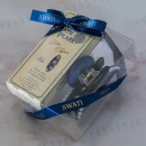 SWATI Bath Pearl Blue & Hair Accessory Set