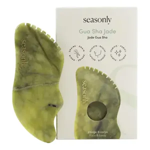 Seasonly Jade Gua Sha - Gesichtszubehör Massage-Stein