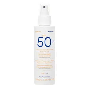 Korres Emulsión Solar En Spray De Yogur Para Rostro Y Cuerpo Spf50+
