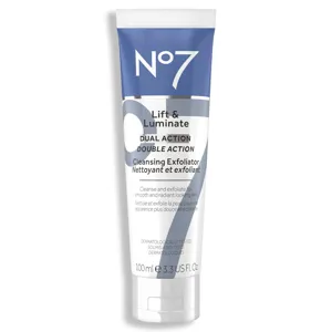 NO7 Lift & Luminate Dual Action Cleansing Exfoliator