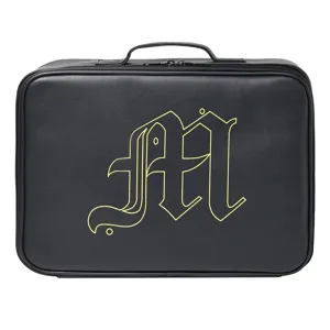 Made By Mitchell Black Makeup Organiser Case