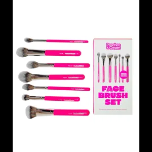 Peaches & Cream Essential Face Brush Set